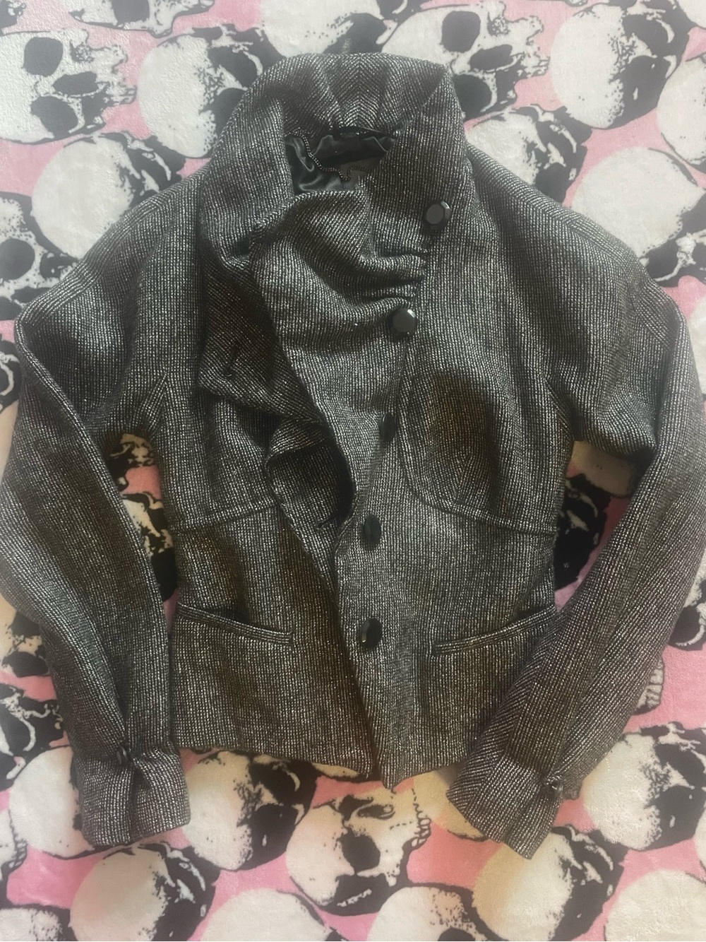 Armani exchange cropped blazer